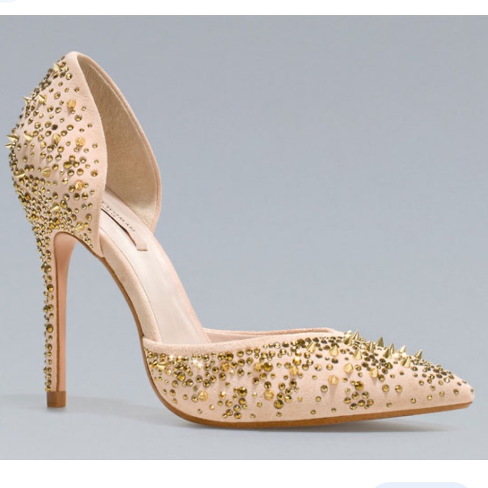 Zara studded high heels pumps 39